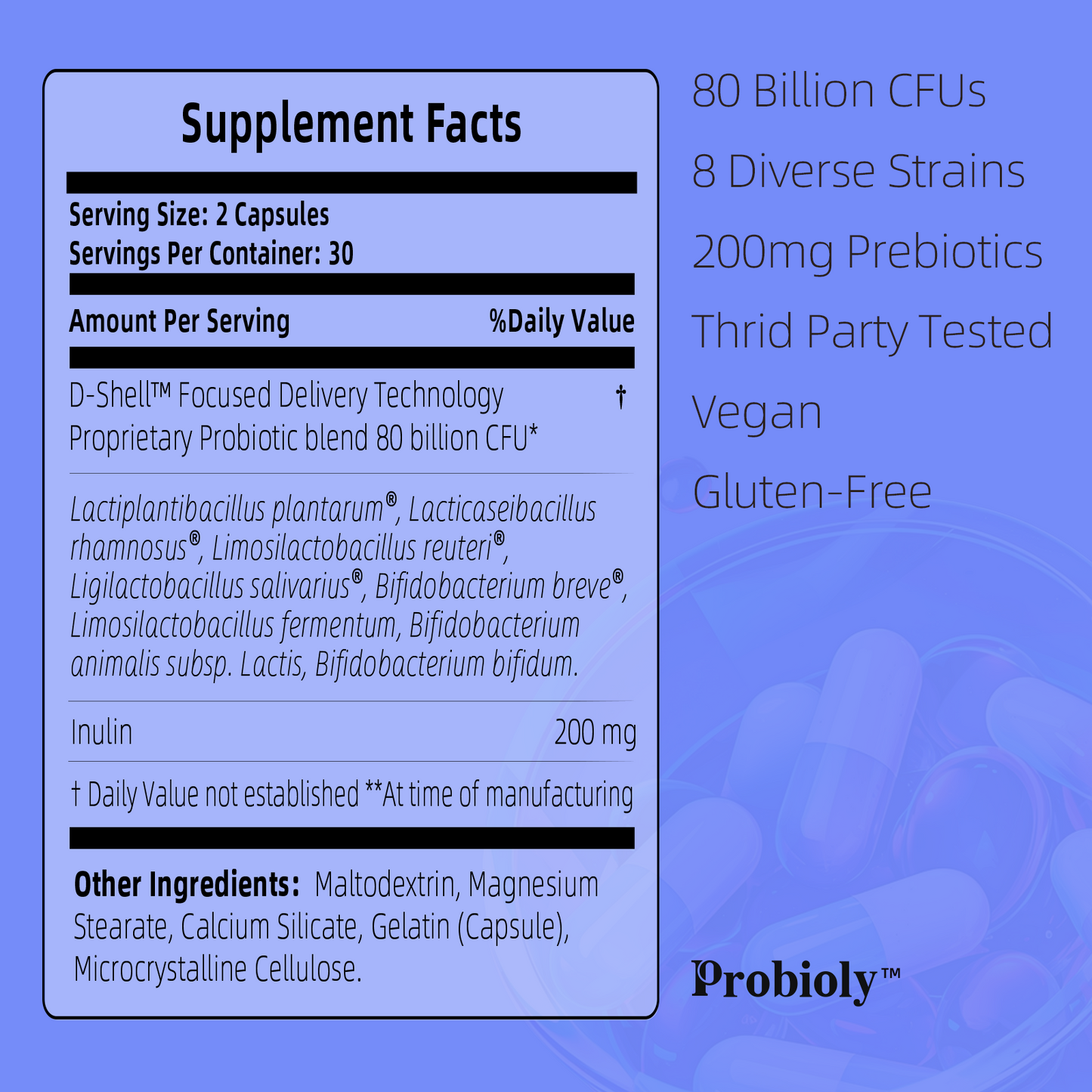 D-Shell™ Daily Probiotic